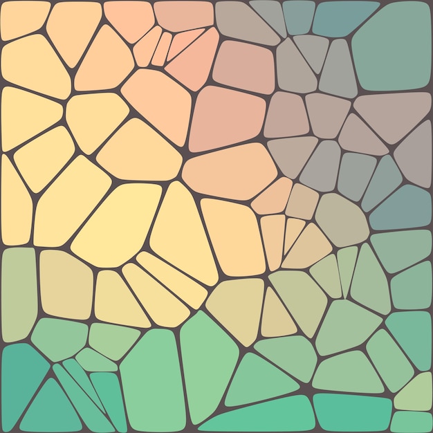 Абстрактная векторная мозаика красочный фон