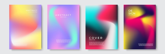 Abstract vector omvat ontwerpsjabloon. Geometrische gradiëntachtergrond. Achtergrond voor decoratiepresentatie, brochure, catalogus, poster, boek, tijdschrift