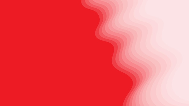 Abstract vector rood behang