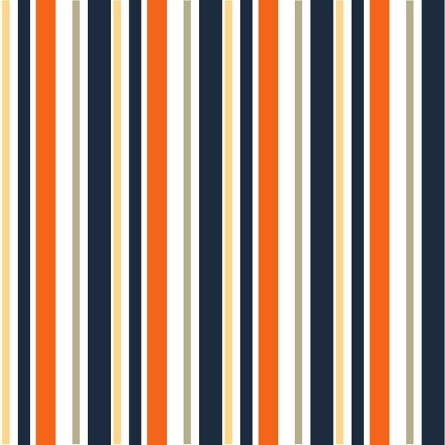 Vector abstract vector striped seamless pattern with colored stripes