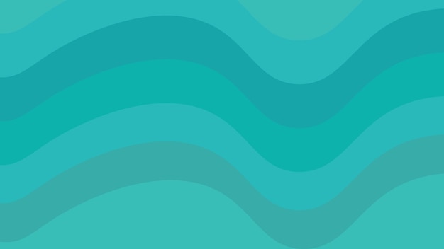 Abstract Vector Teal Color Bakcground