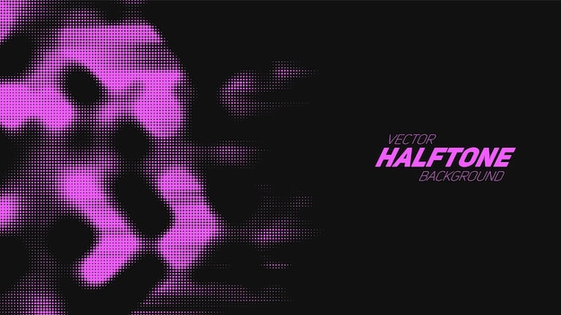 Vector abstract vector torn violet halftone background scrathed dotted texture element