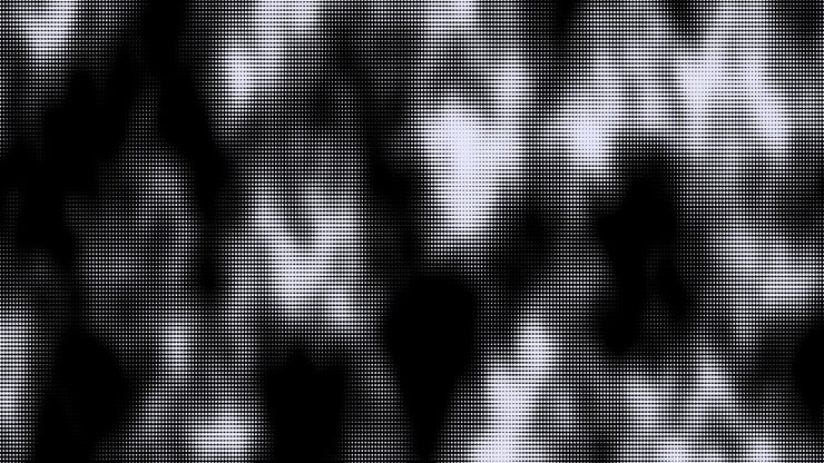 Vector abstract vector vanishing texture the concept of data movement by binary code halftone with noise effect and dots matrix background on screen futuristic pattern