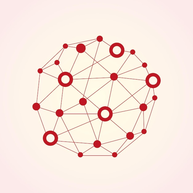 abstract vector wireframe connecting earth sphere. globe connection concept.