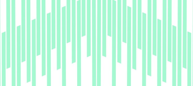 Vector abstract vertical green stripes background wallpaper