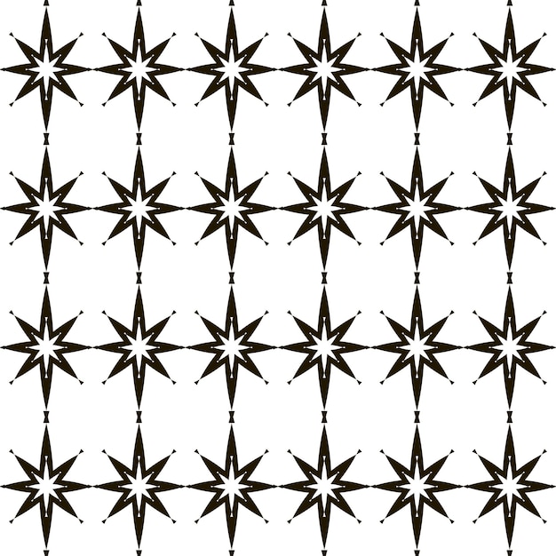 Abstract vintage geometric seamless pattern Oramental openwork background