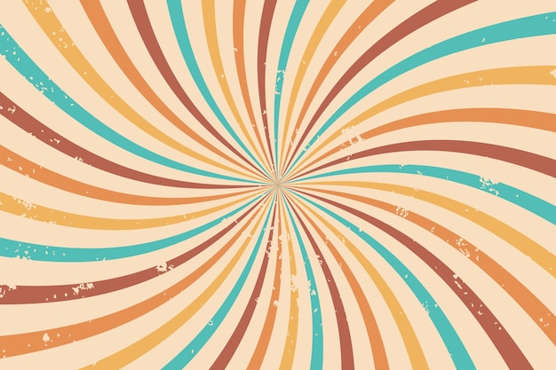 abstract vintage retro sunburst rays background