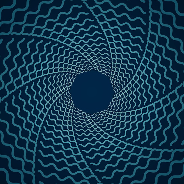 abstract vortex dark blue background abstract radial line drawing pattern