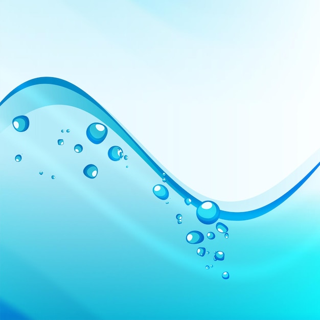 Vector abstract water background