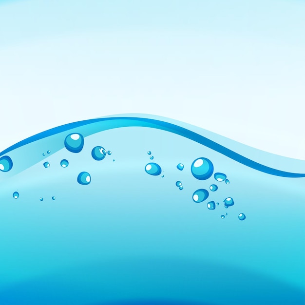 Vector abstract water background