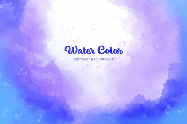 Abstract water color background brushes