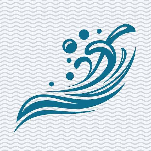 abstract water icon