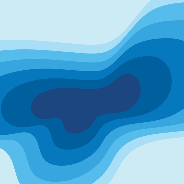 抽象的な水の波のデザインの背景