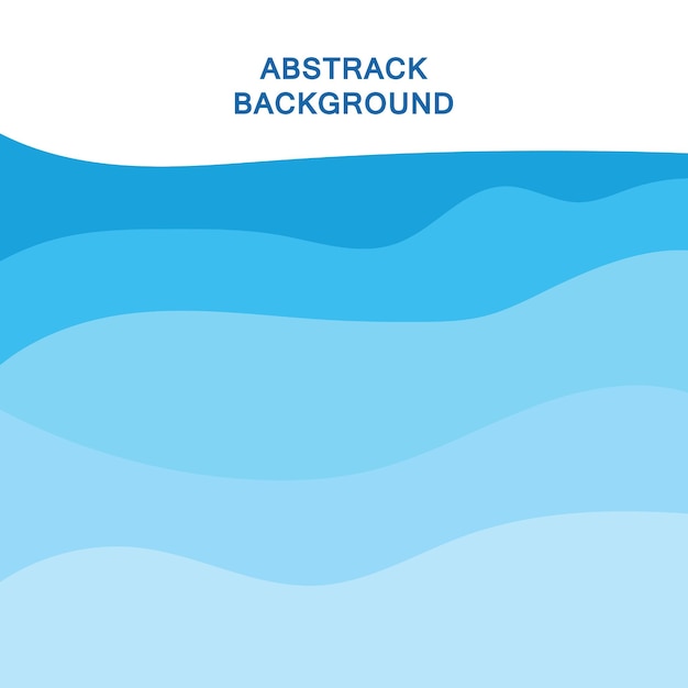 Abstract Water wave design background