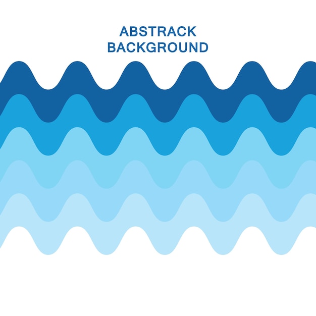 抽象的な水の波のデザインの背景