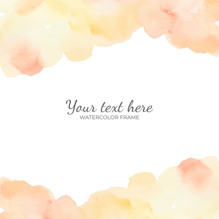 Premium Vector | Abstract watercolor as background frame