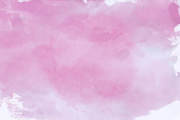 Abstract watercolor background pink hand painted