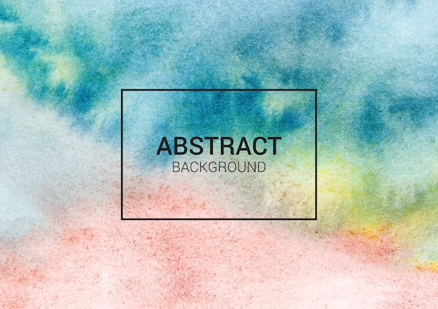 Abstract Watercolor background and Texture