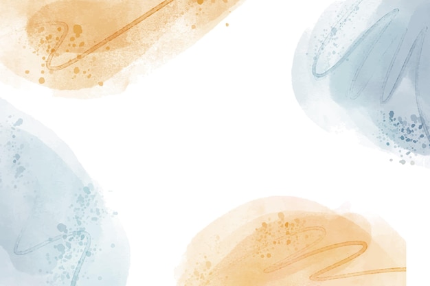 Vector abstract watercolor background