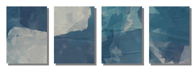 Abstract watercolor brush background