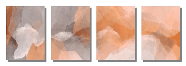 Abstract watercolor brush background