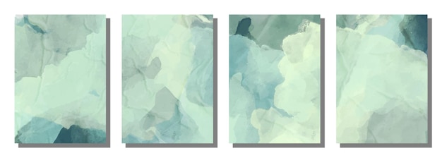 Abstract watercolor brush background