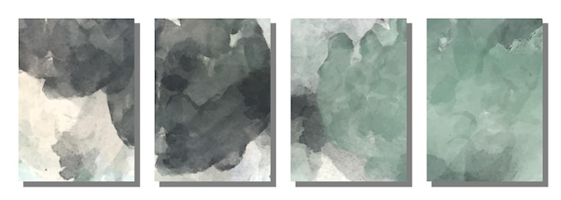 Abstract watercolor brush background