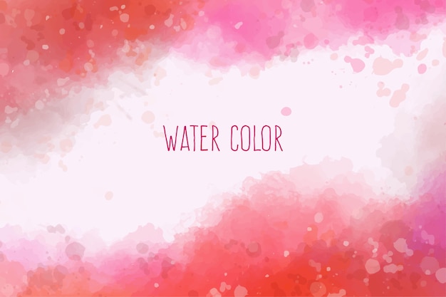 Abstract watercolor brushes background