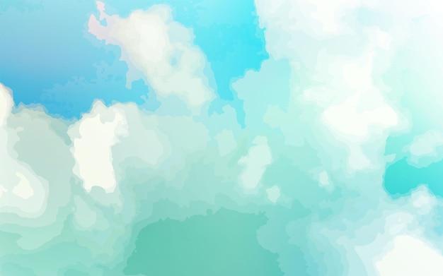 Vector abstract watercolor gradients colorful background