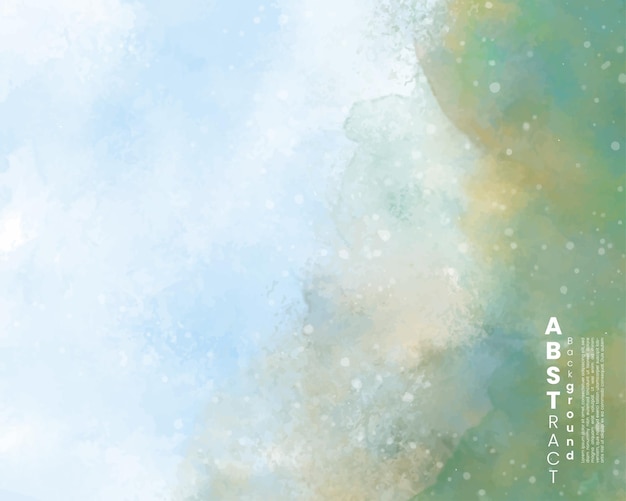 Abstract watercolor textured background. Design for your date, postcard, banner, logo.