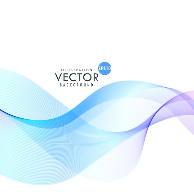 Abstract wave background design