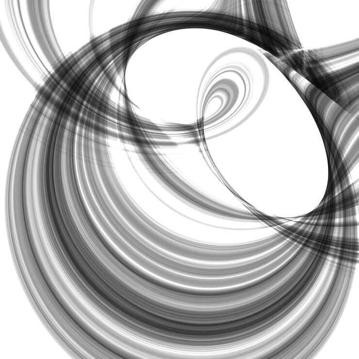 Vector 抽象的な波の背景の未来的なスタイルの図