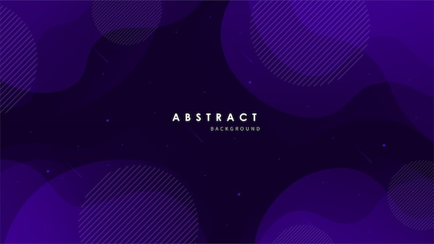 Abstract wave background with colorful shapes Vector