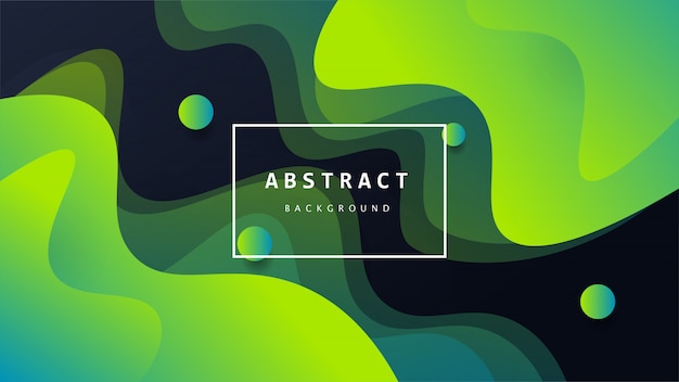 Abstract wave background with colorful shapes