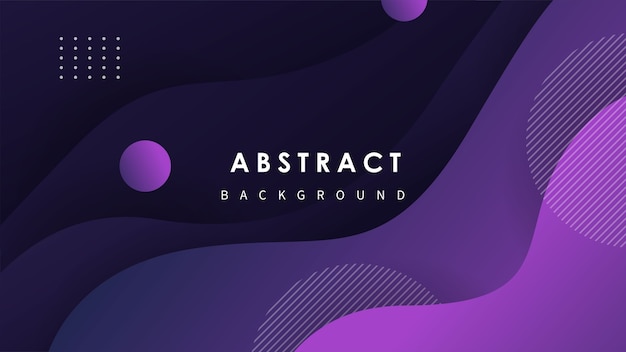 Abstract wave background with colorful shapes 