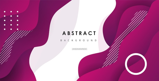 Abstract wave background with colorful shapes