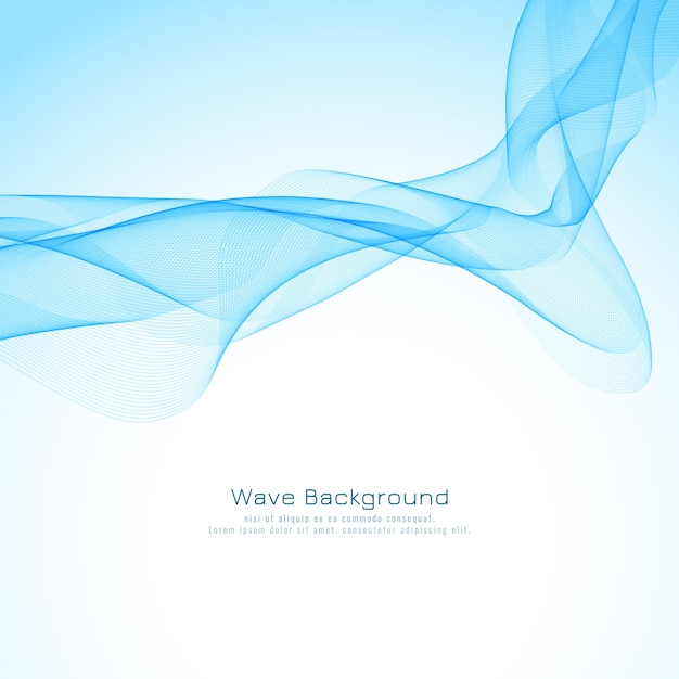 Abstract wave background