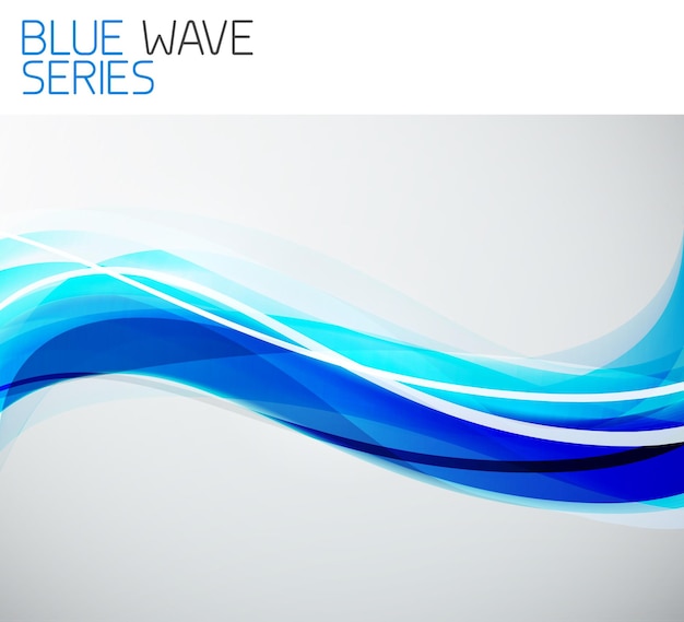 Abstract wave background