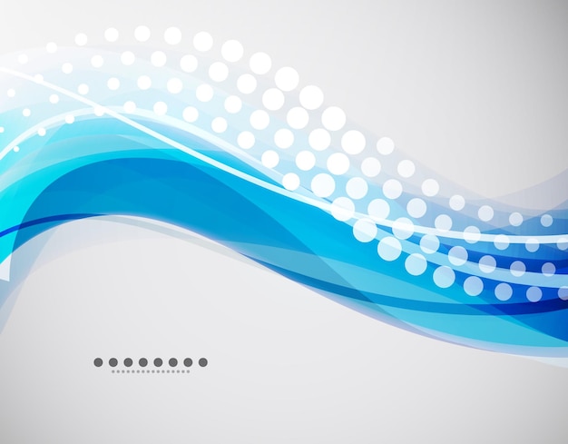 Abstract wave background