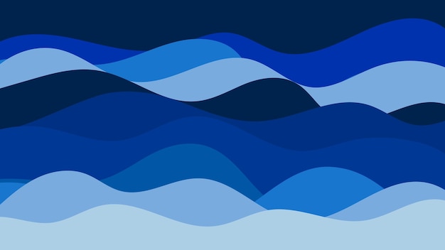 Abstract wave background