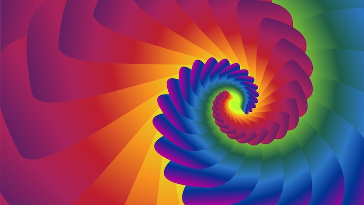 Vector abstract wave background