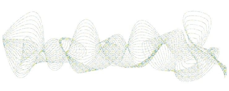 Vector abstract wave element for design digital frequency track equalizer stylized line art background vector illustration wave with lines created using blend tool curved wavy line smooth stripe