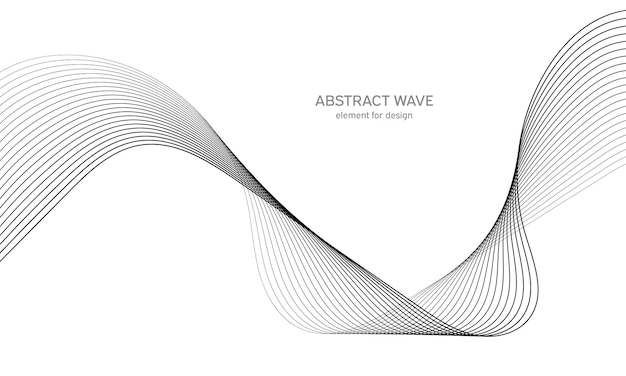 Equalizzatore d'onda astratto per il design.