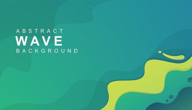 abstract wave geometric landing page background