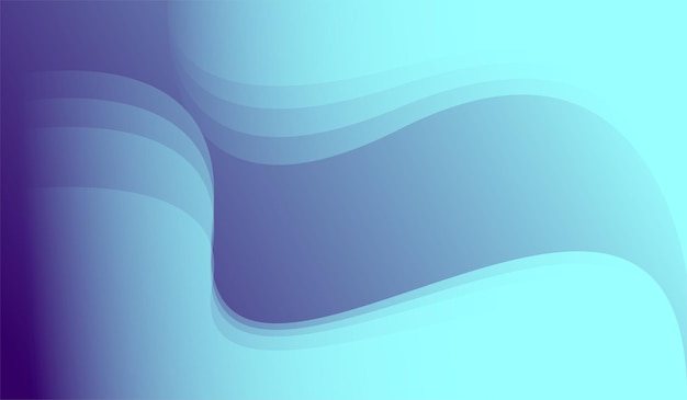 Abstract wave gradient minimalist background template