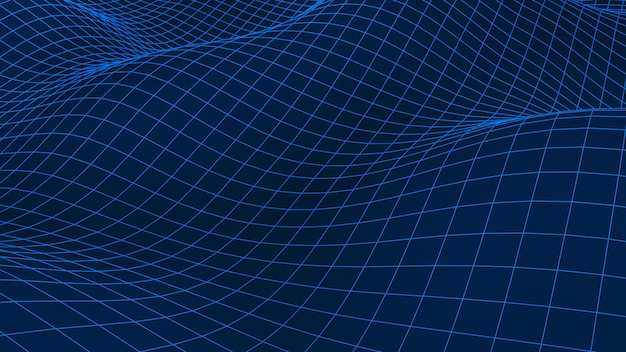 Vector abstract wave line dynamic wave of many lines on white background vector illustration