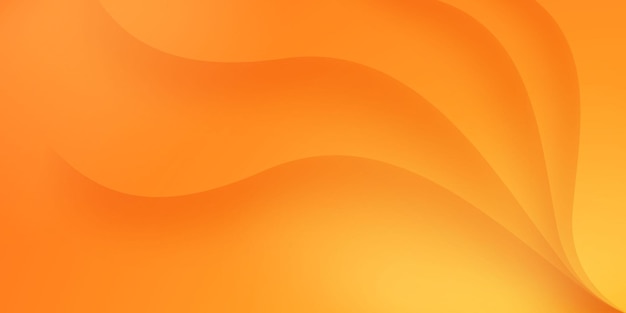 Abstract wave orange modern shapes. postcard or brochure cover design