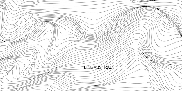 Texture onda astratta sfondo bianco linee vettoriali