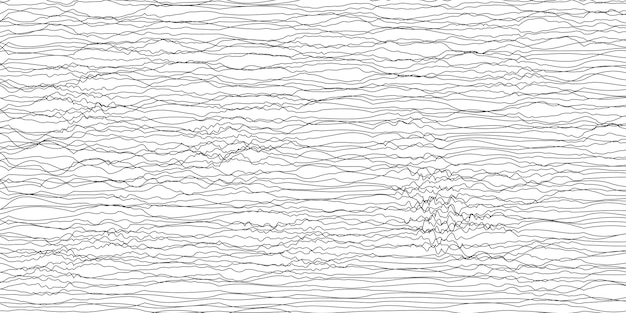 abstract wave texture white background vector lines