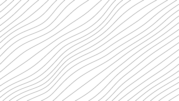 Vector abstract wavy background curvy stripes